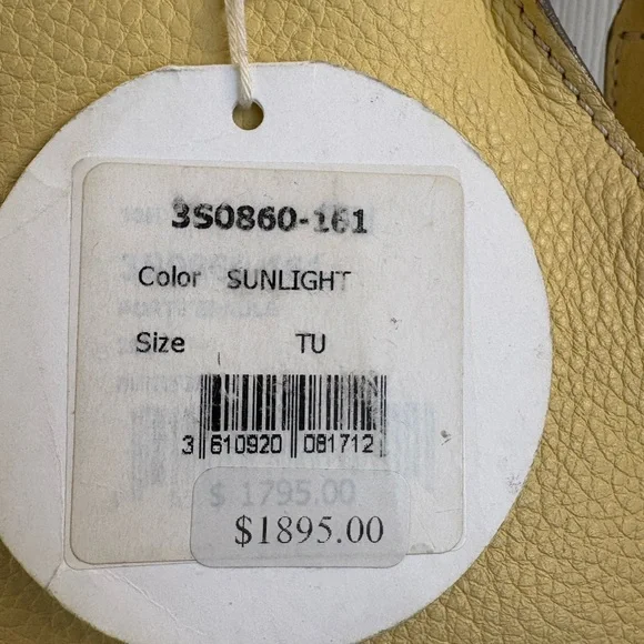 Chloé Butter Yellow (Chloé calls it “Sunlight”) large Marcie w/crossbody strap. - Picture 7 of 10